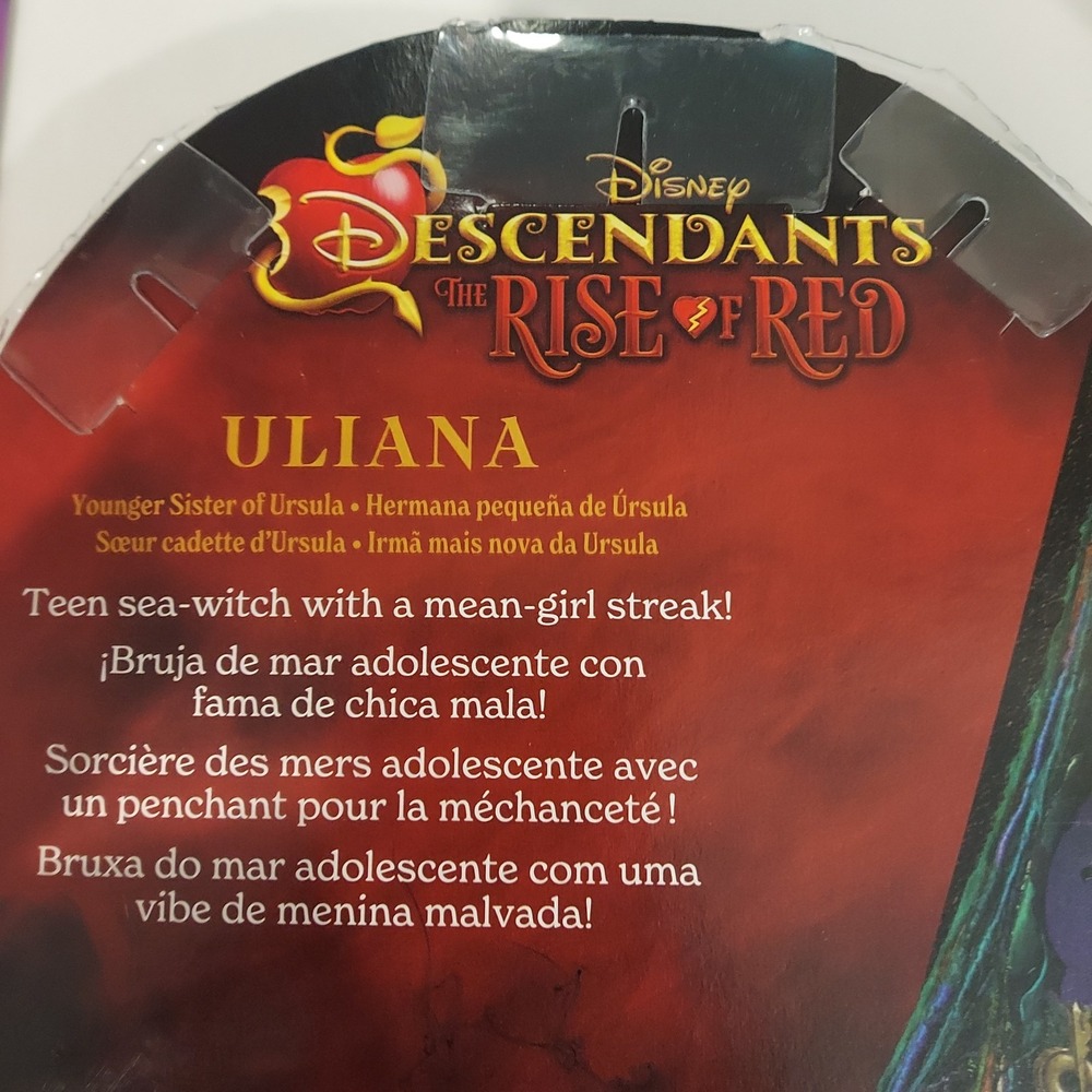 Descendants-The Rise Of Red - Uliana Doll- Disney - New In Box Mattel - Picture 7 of 9